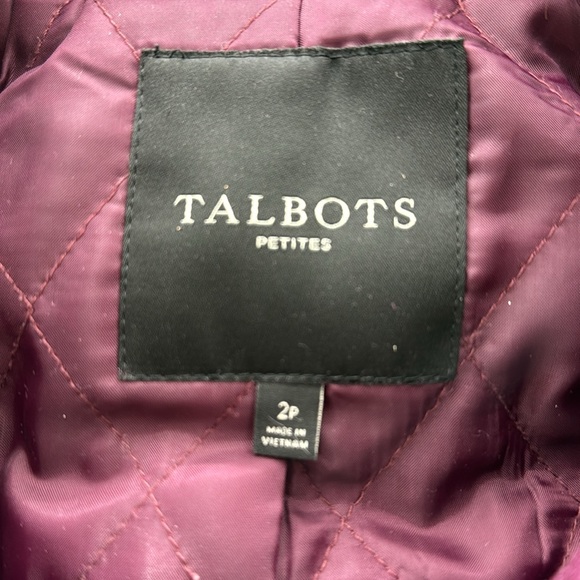 Pea coat Talbots 2p - Picture 3 of 5